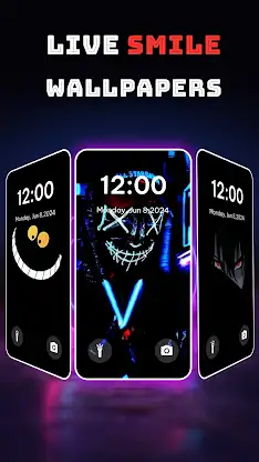Silly Smiles Live wallpaper 4K screenshot 3