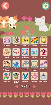 FLORA CAT: Nonogram Puzzle screenshot 5