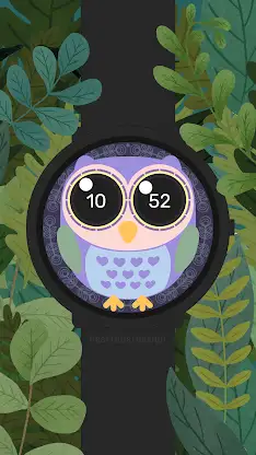 Chrono Owl Watch Face screenshot 1