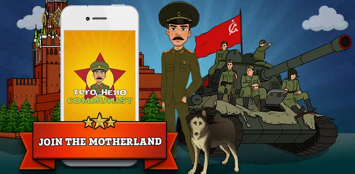 From Zero to Hero: Communist — Android game banner