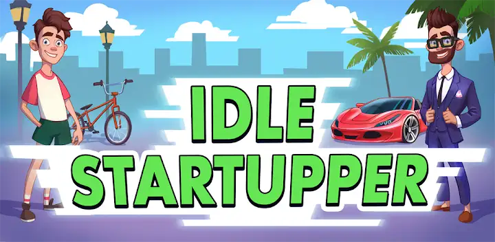 Idle Startupper — Android game banner