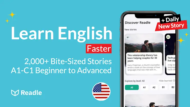 Learn English with Readle screenshot 1