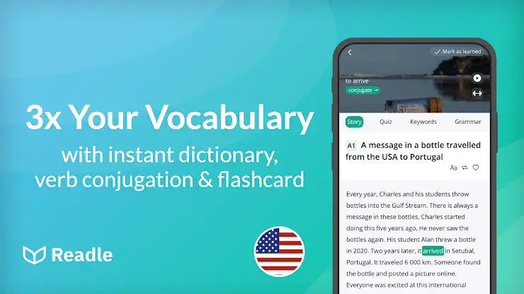 Learn English with Readle screenshot 2