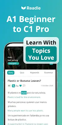 Learn Spanish: Daily Readle screenshot 3