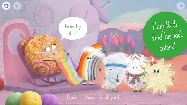 Rudi Rainbow: Weather for Kids screenshot 3
