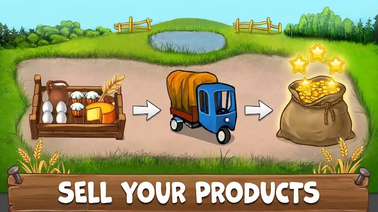 Farm Frenzy: classic farm game screenshot 4