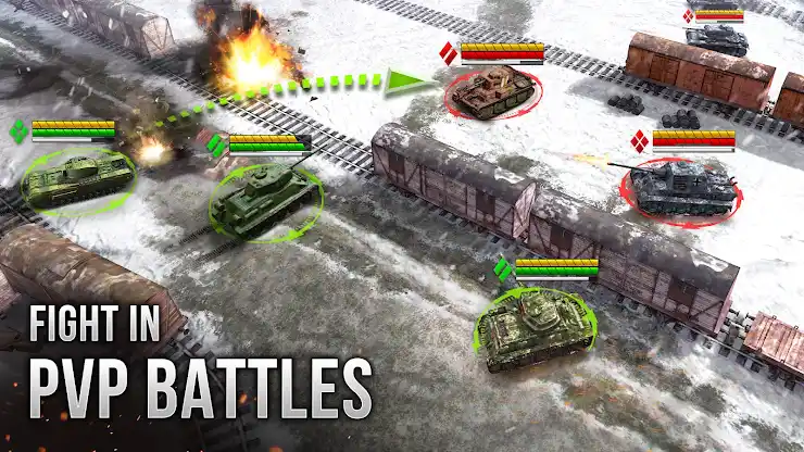 Armor Age・tank battle strategy screenshot 1