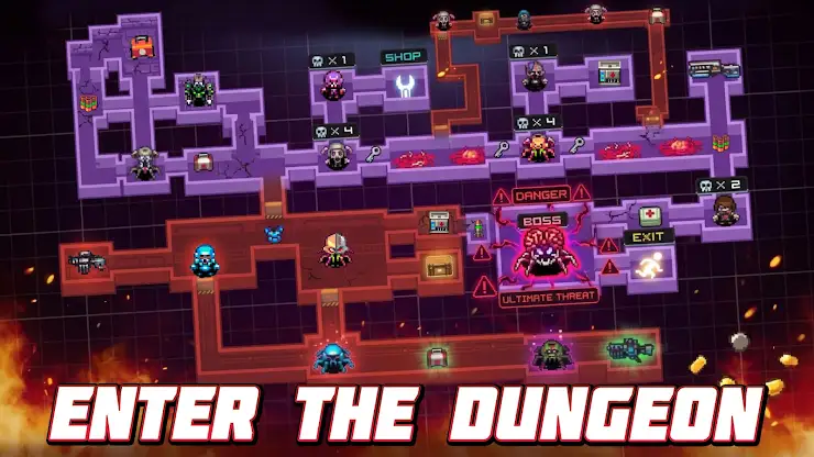 Dead Shell・Pixel RPG Roguelike screenshot 1