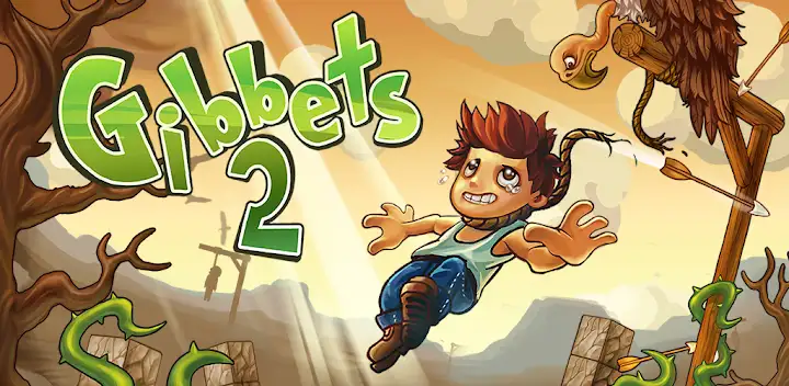 Gibbets 2: Bow Arcade Puzzle — Android game banner