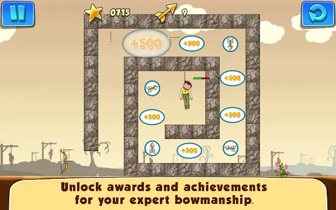 Gibbets 2: Bow Arcade Puzzle screenshot 3