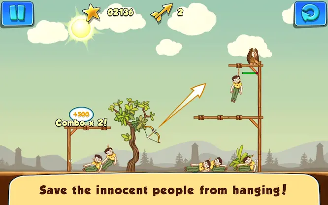 Gibbets 2: Bow Arcade Puzzle screenshot 4