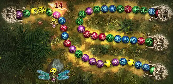 Marble Duel: marble puzzle — Android game banner