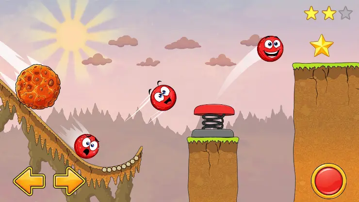Red Ball 3: Jump for Love! Bou screenshot 1
