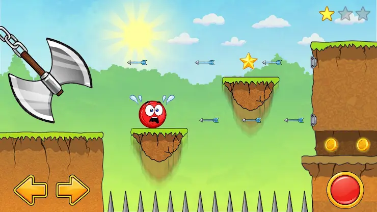 Red Ball 3: Jump for Love! Bou screenshot 2