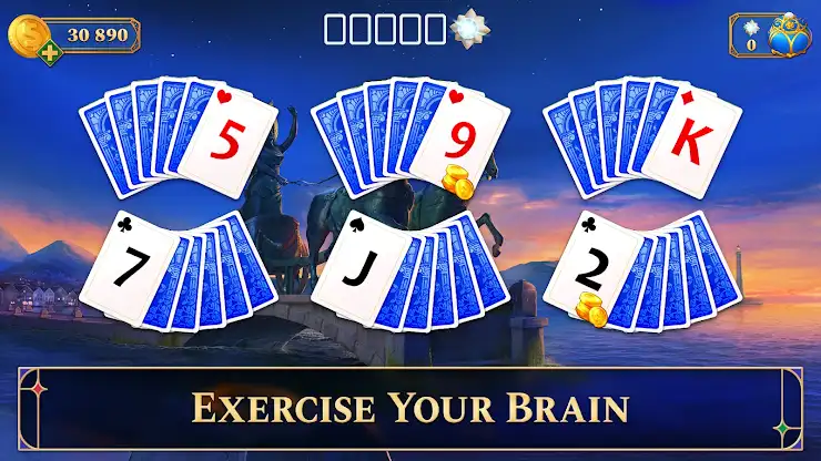 Solitaire: Tripeaks Card Game screenshot 2