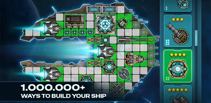 Space Arena・Spaceship Strategy — Android game banner