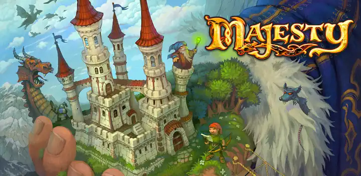 Majesty: The Fantasy Kingdom — Android game banner