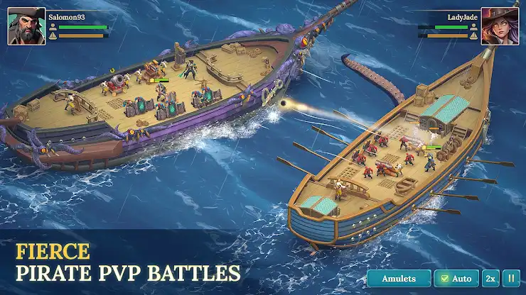 Pirate Ships・Build and Fight screenshot 1