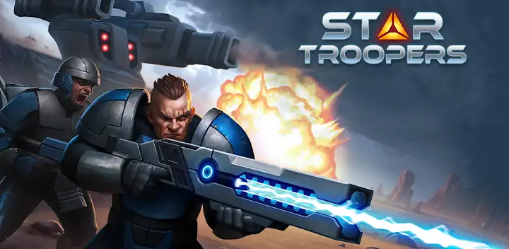 Star Troopers: PvP RTS Duel — Android game banner