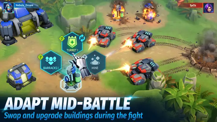Star Troopers: PvP RTS Duel screenshot 4