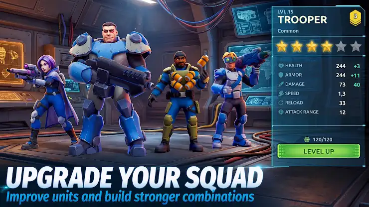 Star Troopers: PvP RTS Duel screenshot 2