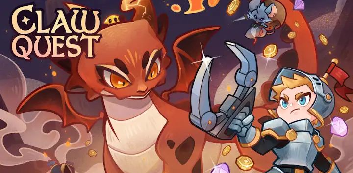 Claw Quest: Roguelike RPG — Android game banner