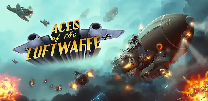 Aces of the Luftwaffe Premium — Android game banner