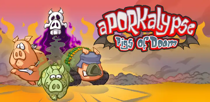 Aporkalypse - Pigs of Doom — Android game banner