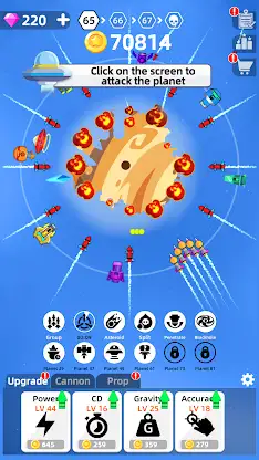 Planet Smash screenshot 1