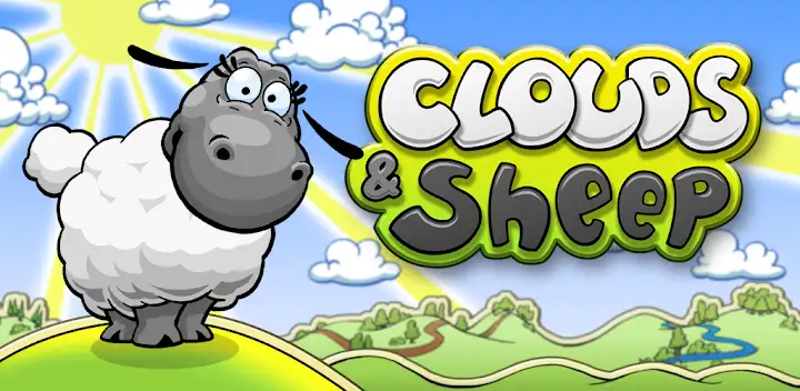 Clouds & Sheep - Cute Sheep — Android game banner