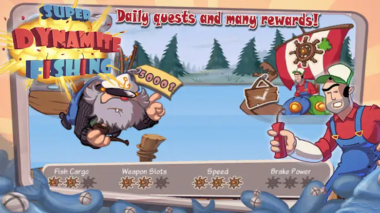 Super Dynamite Fishing screenshot 4