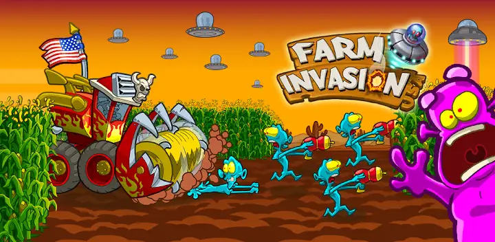 Farm Invasion USA - Premium — Android game banner