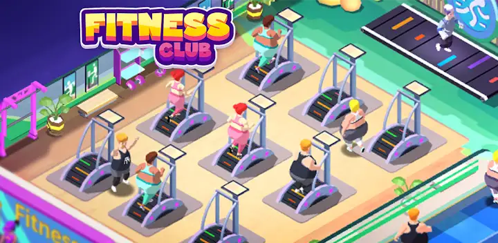 Fitness Club Tycoon — Android game banner