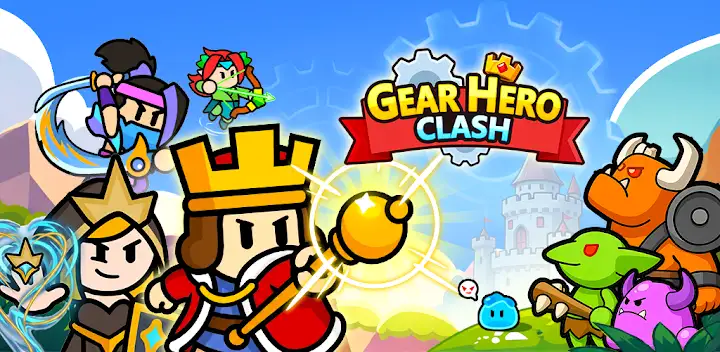 Gear Hero Clash — Android game banner