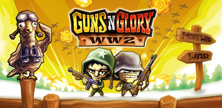 Guns'n'Glory WW2 — Android game banner