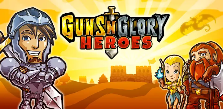 Guns'n'Glory Heroes — Android game banner