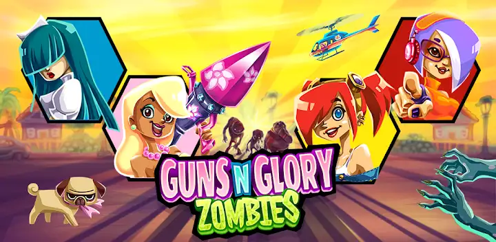Guns'n'Glory Zombies Premium — Android game banner