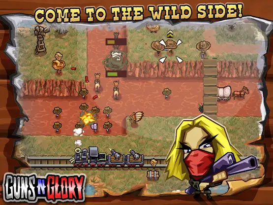 Guns'n'Glory - Wild West TD screenshot 4