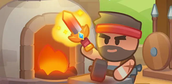Idle Weapon Shop — Android game banner
