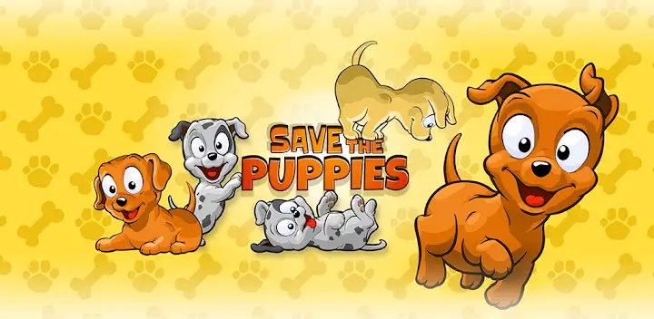 Save the Puppies Premium — Android game banner