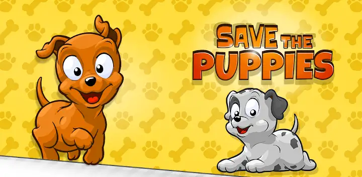 Save the Puppies for Families — Android game banner