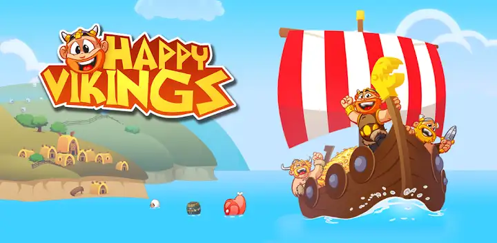 Happy Vikings FREE — Android game banner