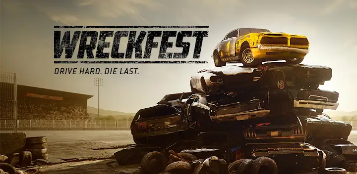 Wreckfest - Demolition Racing — Android game banner