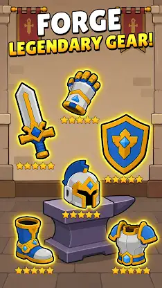 Auto Forge: Idle RPG Craft screenshot 1