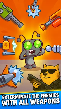Furry Road: Race Shoot Survive screenshot 1