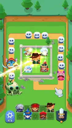 Cube Defender: Casual TD screenshot 1