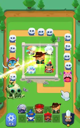 Cube Defender: Casual TD screenshot 9