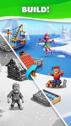 Merge Travel: Build Dream Town screenshot 2