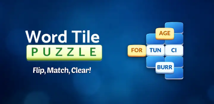 Word Tile Puzzle: Fun Match — Android game banner