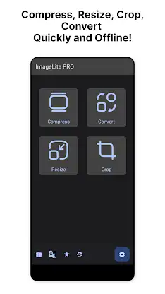 ImageLite Compress Resize Crop screenshot 1